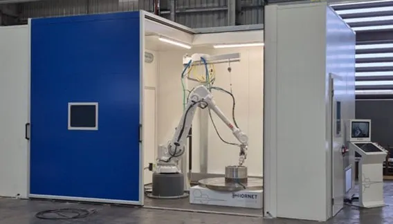 D&T who purchased a laser cladding system from Hornet