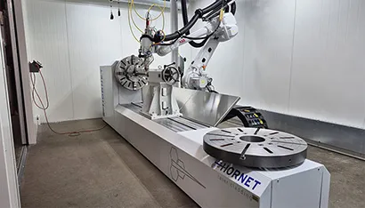 New Installation of Hornet Laser Cladding for Emerson in the USA 
