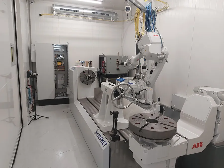 EHLA laser cladding system 