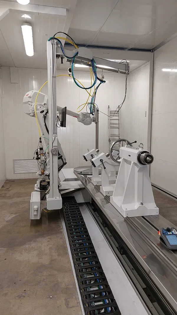 Jobson purchased a Hornet laser cladding system 