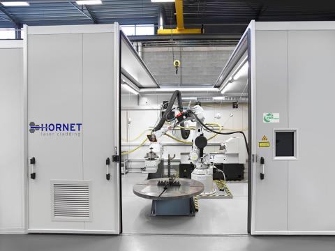 Hornet Laser Cladding: CRM Group (BEL)