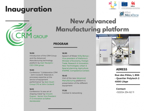 Hornet Laser Cladding: New 10 axis Laser Cladding System for CRM Group