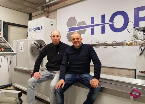 Hornet Laser Cladding: Hornet ontwikkelt zich tot procesleverancier van lasercladden Hornet Laser Cladding: Hornet ontwikkelt zich tot procesleverancier van lasercladden