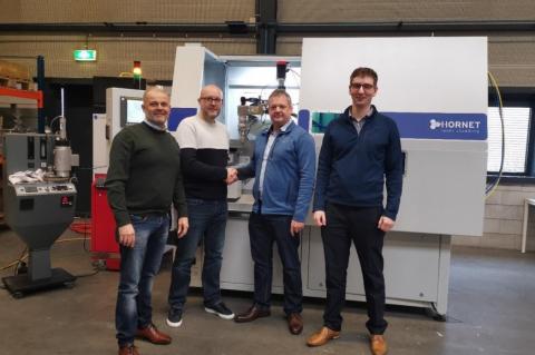 Hornet Laser Cladding: TWI acquires UK's first EHLA system Hornet Laser Cladding: TWI acquires UK's first EHLA system